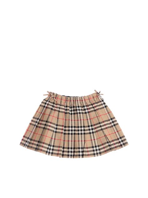 burberry skirt set|burberry check pleated skirt.